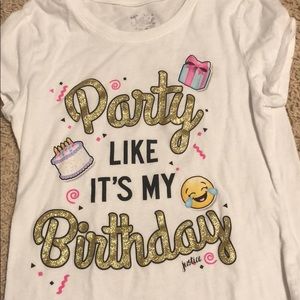 Justice Size 10 Short Sleeved Shirt